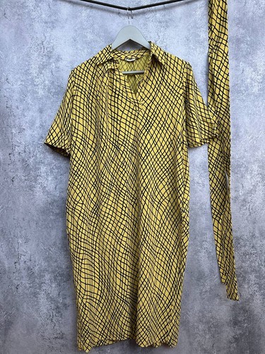 Toast kleid mit gürtelkragen - kleid,