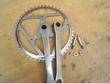 Kurbelgarnitur für Keiltretlager DDR Kettenblatt Kurbel Fahrrad 48Z Mifa