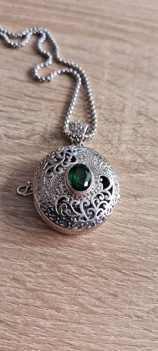 Edelstahlkette mit medaillon - edelstahlkette,