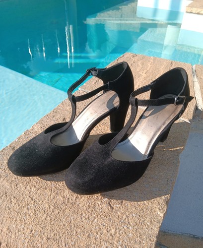 Soumaestro damen pumps - pumps, schwarz