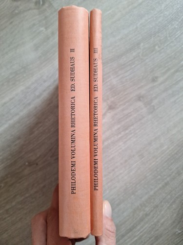 Philodemi volumina rhetorica - philodemi,