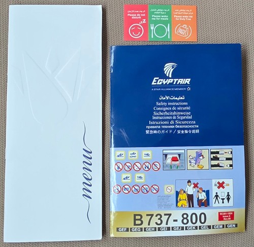 Egyptair safety instructions - egyptair,
