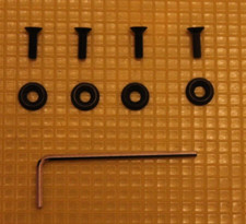 Braun Atelier C1, C2, C2/3, C3, C4, spezielle Deckelschrauben+passende Rosetten