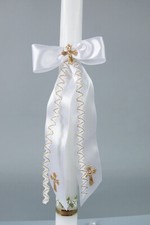 Kerzentuch Kerzenrock Kommunion Taufe Tropfschutz KW-DOR-OS-12