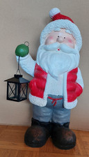 Deko Figur Weihnachtsmann mit