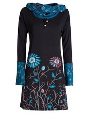 Vishes Damen Blumen Kleid