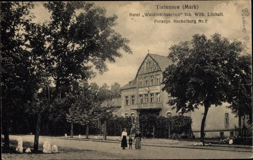 Tiefensee werneuchen der - ak,