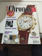 Uhren Chronos Jan/Feb 1998 Zeitschrift Audemars Piguet Poster