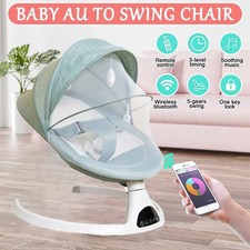 Elektrische Wippe Babywippe Schaukel Wiege USB Musikalischer Baby-Schaukelstuhl