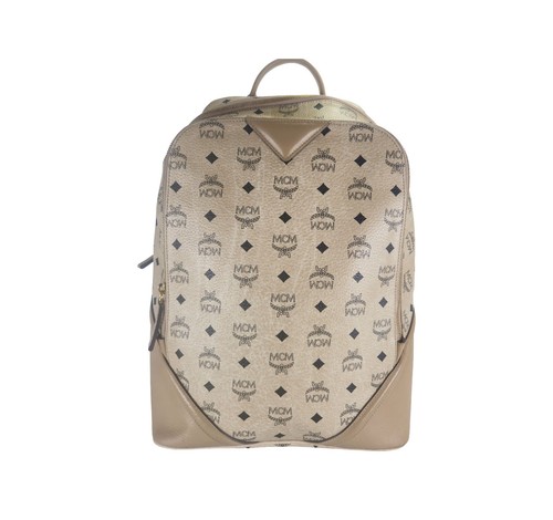 Mcm rucksack beige groß damen - mcm,