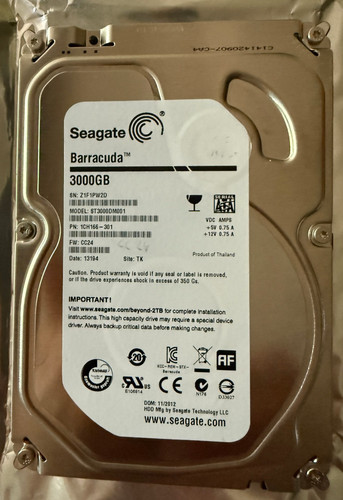 Seagate st3000dm001 1ch166 - seagate,