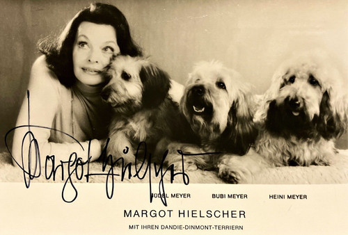 Autogramm margot hielscher - margot,