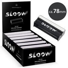 12 x Zigarettendrehmaschine Sloow 78mm Zigaretten Roller Dreher Tabak Wickler