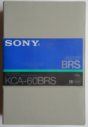 Sony kca brs - sony, u-matic