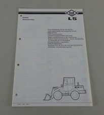Prospekt / Broschüre O&K Radlader L5 Technische Daten Stand 04/1991