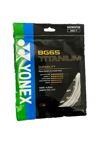 Bg65 titanium yonex - bg65,