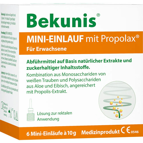 Bekunis mini einlauf mit - mini-einlauf,