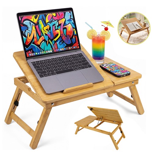 Laptopständer knietisch holz - laptopständer,