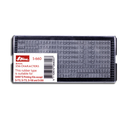 Typensatz shiny 660 für - typensatz,