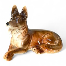 Keramik Figur Deutscher Schäferhund R H & Co. Rudolph Heinz Neuhaus am Rennweg