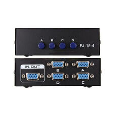 4-port VGA Video &Audio Switch