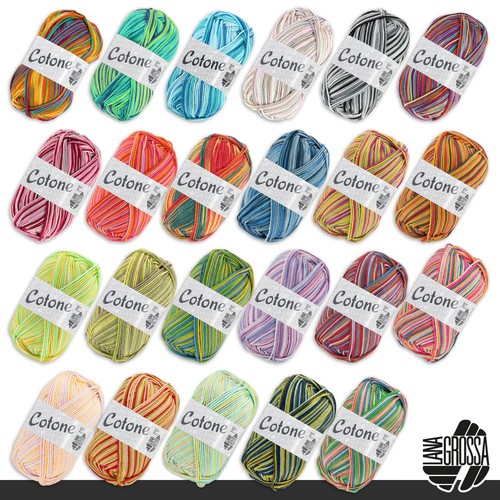 Lana grossa cotone print - grossa, 50