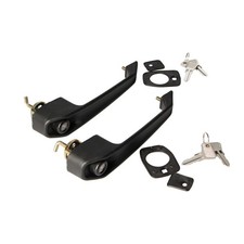 Türgriff-Satz schwarz