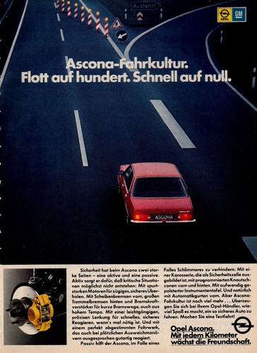 3w8712 alte reklame von 1978 - 3w8712/,