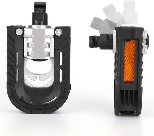 Fahrradpedale klapppedal alu - klapppedal,