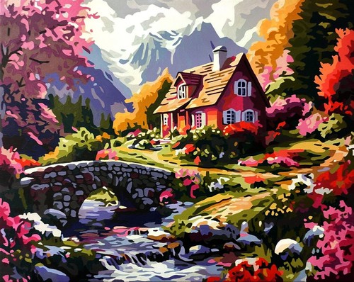 Bild acryl malerei leinwand - bild,