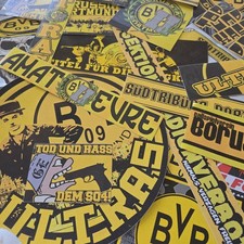 SammelaufBVB Borussia Dortmund Ultras Desperados Aufkleber Blind Mix  100 STÜCK 