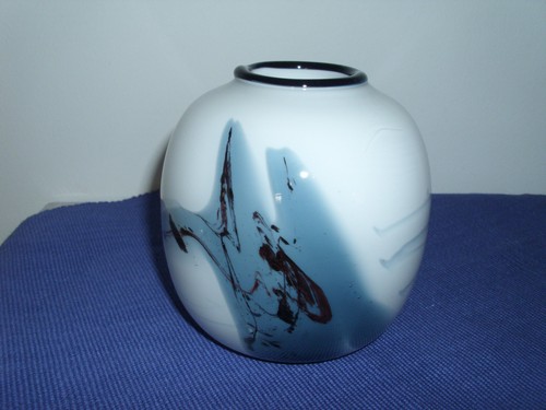 Holmegaard atlantis glas vase - holmegaard, atlantis!