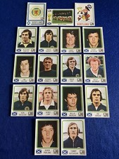 Panini München 74 WM Fußball Album Sticker Schottland Team Pro Recovered