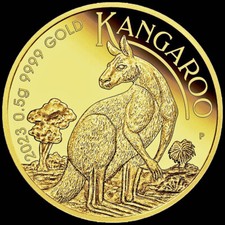 Australien 2 $, 2023 Känguru