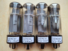 Siemens/Mullard EL34 Quartett