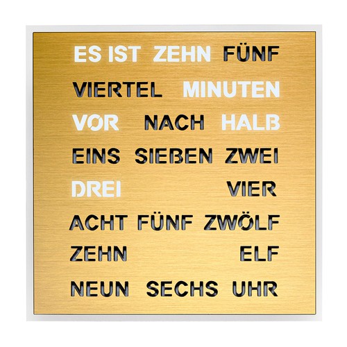 Filius wort tischuhr - filius, wort-tischuhr