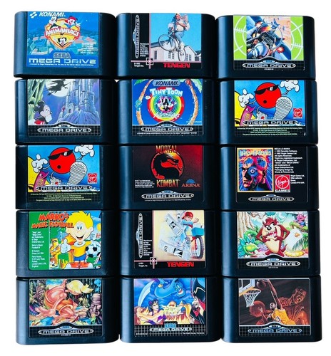 Sega mega drive spiele auswahl - mega,