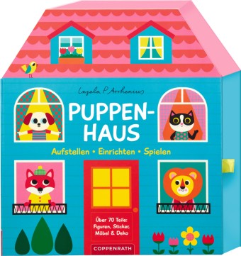 Puppenhaus pappe - puppenhaus, |