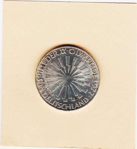 Brd gedänkmünze 1970 d - brd,