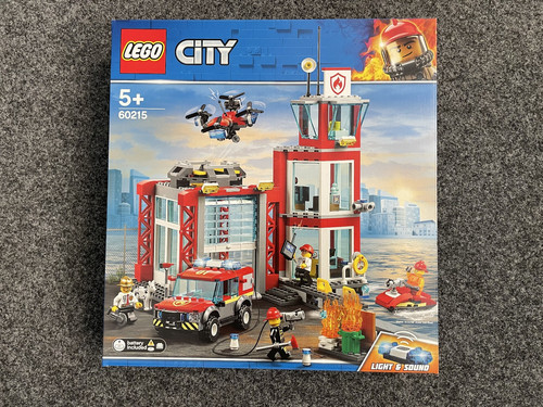 Lego city feuerwehrstation - lego,