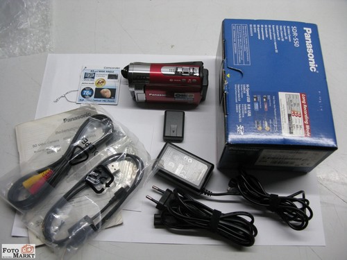 Panasonic camcorder sdr s50 - camcorder, sdr-s50