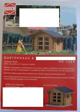 Busch 1529 Gartenhaus ohne Schuppen 1:87