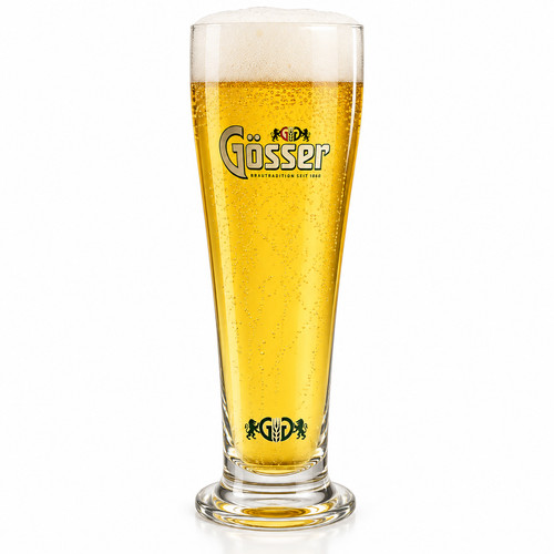 Gösser bierglas glas - gösser,