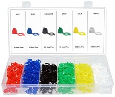 300 x Universal Kegel-Schmiernippel Fettnippel Schutzkappen Staub-Abdeck-Kappen