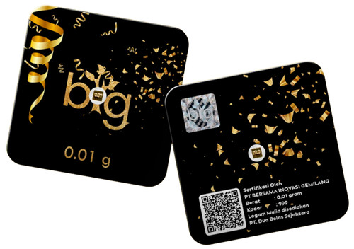 Goldbarren 999 gold - 999,