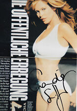 Autogramm - Claudia Schiffer