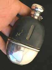 Hip Flask & Silber & Massiv