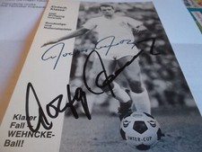 Wolfgang OVERATH, 1. FC Köln 1965, WEHNCKE BALL; DFB, WM 1974