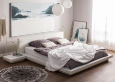 Designer Bett Japan mit
