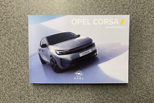 Corsa-F ab Facelift Betriebsanleitung inkl. Infotainment Original Opel